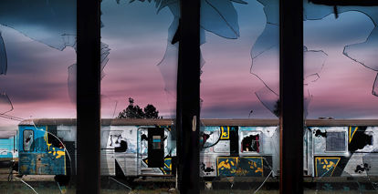 70 x 36 The Last Train (IBG)