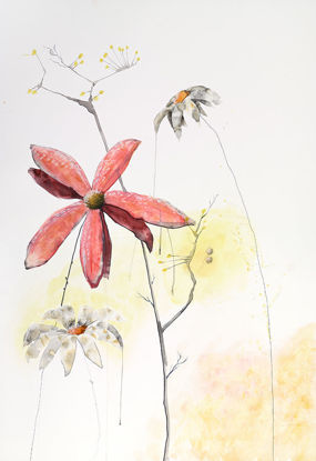 24 x 35 Watercolor Flowers IV (IBG)
