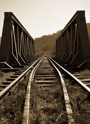 24 X 33 Train Tracks (IBG)