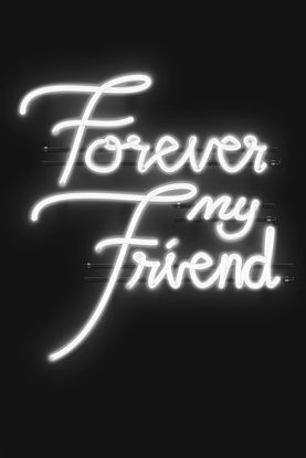24 x 36 Neon Forever My Friend (IBG)