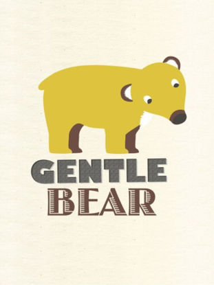 24 x 32 Gentle Bear (IBG)