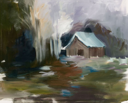 50 x 40 Forest House (IBG)(Frame:36PM51479)(OD:51.75 x 41.75)