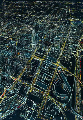 40 x 58 Leaving Los Angeles (MT)