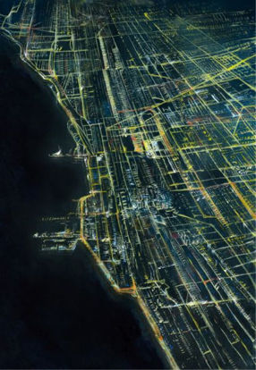 40 x 58 Leaving Chicago (MT)