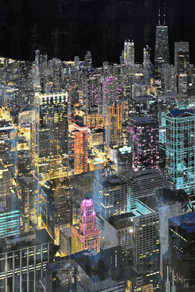 40 x 60 Starry Chicago I (IBG)
