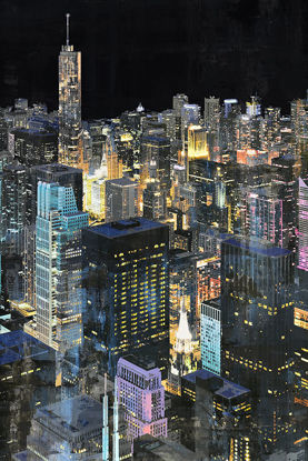 40 x 60 Starry Chicago II (IBG)