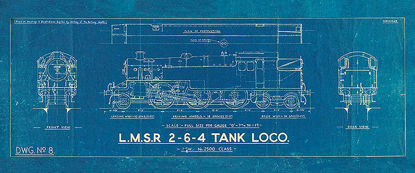 36 X 15 Blue Print Style V (IBG)
