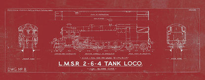 36 X 15 Blue Print Style VI (IBG)