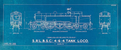 36 X 15 Blue Print Style VIII (IBG)