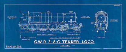 36 X 15 Blue Print Style IX (IBG)