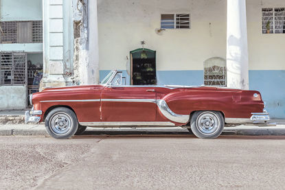 36 x 24 Cuban Car, Red Convertible (IBG)