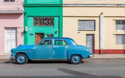 36 x 24 Cuba All Blue (IBG)