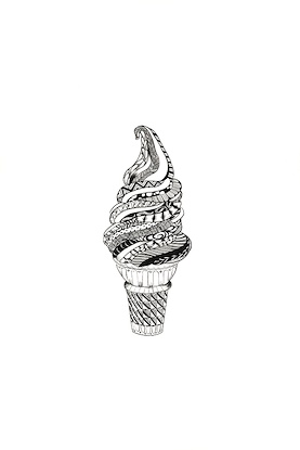 24 x 36 Ice and Cream I (MT)