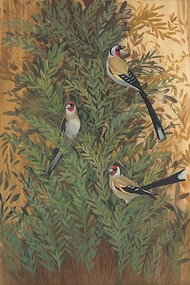 40 x 60 Gold Finches I* (OG)