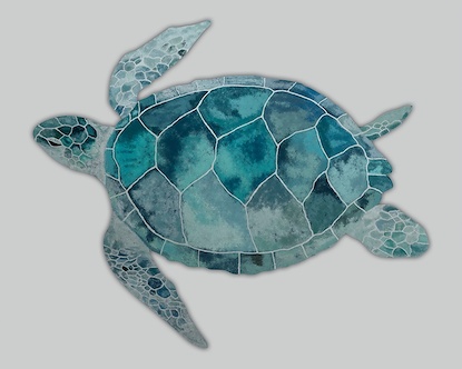 30 x 24 Under the Sea VI (PTPF1)