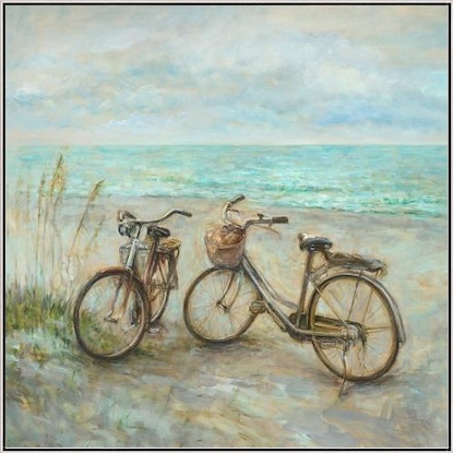 40.00 x 40.00 Ride Along the Shore 