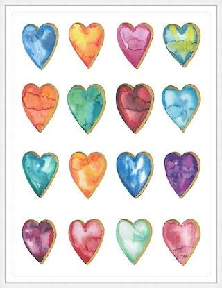 40.00 x 50.00 Gem of Hearts 