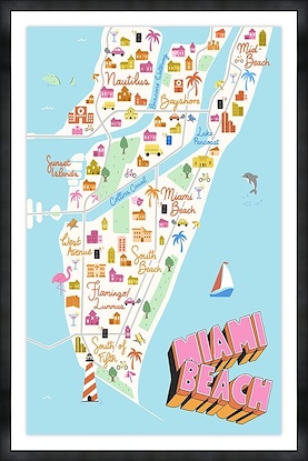 20 x 30 Miami Map (GF)