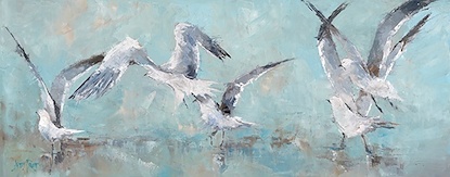 40.00 x 16.00 Taking Off 