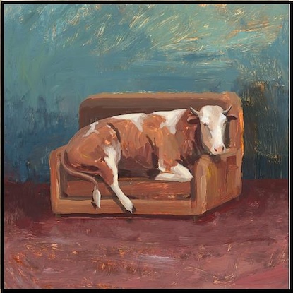 24 x 24 Lazy Cow (IBG)