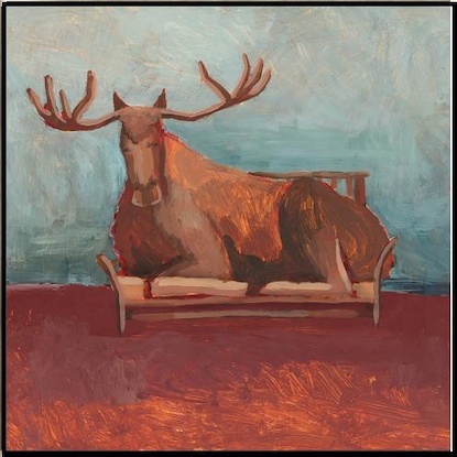 24 x 24 Moose Lounge II (IBG)