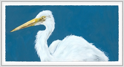 48 x 26 White Heron I (GF)