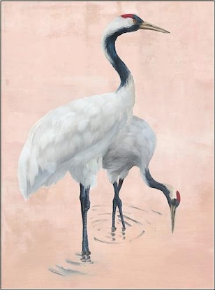 40 x 54 Cranes at Dawn (LN)