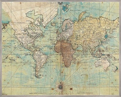 59 x 47 Du Globe Terrestre (LN)