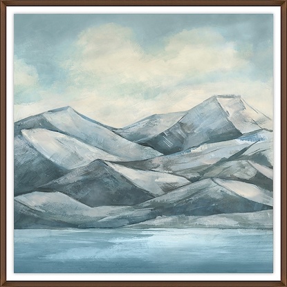 30 x 30 Distant Mountains III (GF)