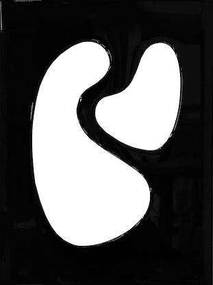 30 x 40 Organic Shape III (W-EP-EBL)