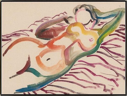 24 x 18 Colorful Nudes IV (LN)