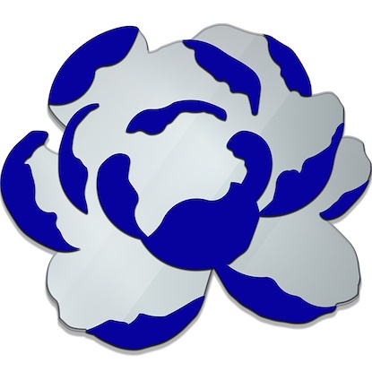 40 x 35 Peony Mirror II (MXCO)