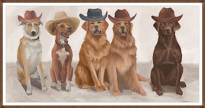60 x 32 Saddle Up III (GF)