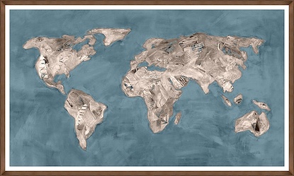 50 x 30 On the Map II (GF)