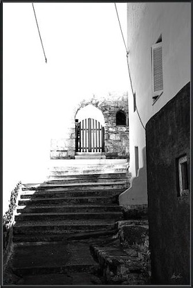 24 x 36 Paros Stairs, Greece (FC)