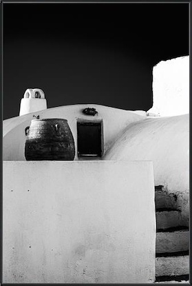 24 x 36 Santorini in BW Detail I (FC)