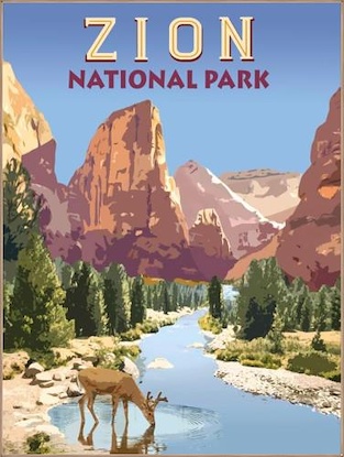 36 x 48 National Park-Zion (FC)