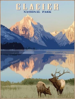 36 x 48 National Park-Glacier (FC)