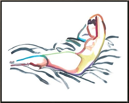 20 x 16 Restful Pose II (LN)