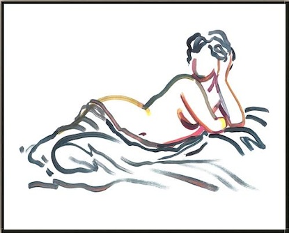 20 x 16 Restful Pose IV (LN)