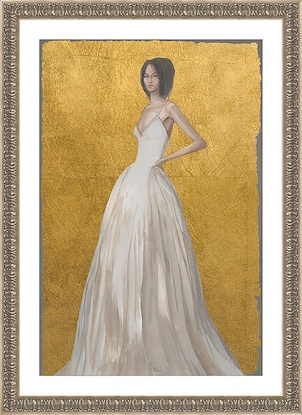 24 x 33 Glamorous in Gold II (GFGG)