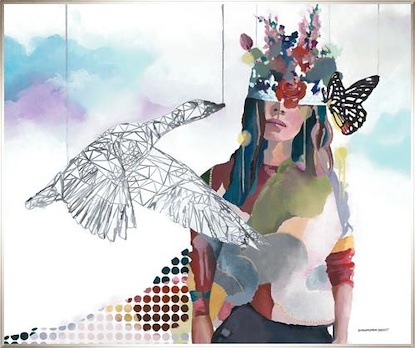 36 x 30 Whispering Wings I (IBG)