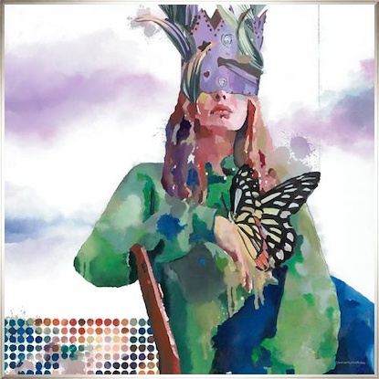 30 x 30 Butterfly Garden Queen I (IBG)