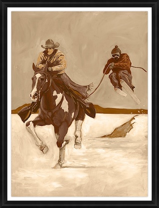 30 x 39 Skijoring (GF)