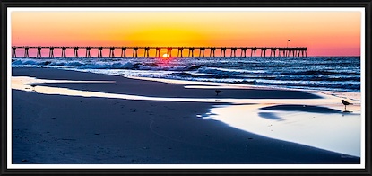 68 x 32 Beachside Sunset Splendor (GF)