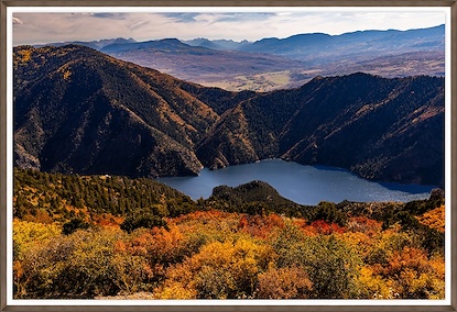 60 x 41 Fall by the Lake (GF)