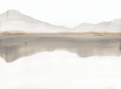 30 X 22 Pewter Lake V* 