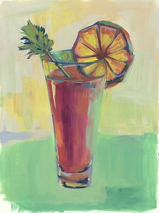 18 x 24 Happy Hour II* (OG-P)