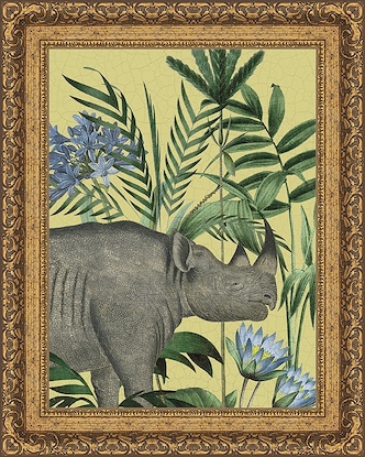 24 x 30 Wild Wonderland - Rhino (FMA-LN)