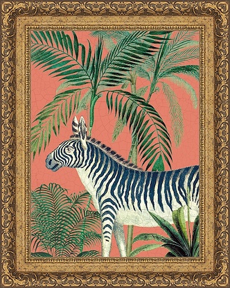 24 x 30 Wild Wonderland - Zebra (FMA-LN)